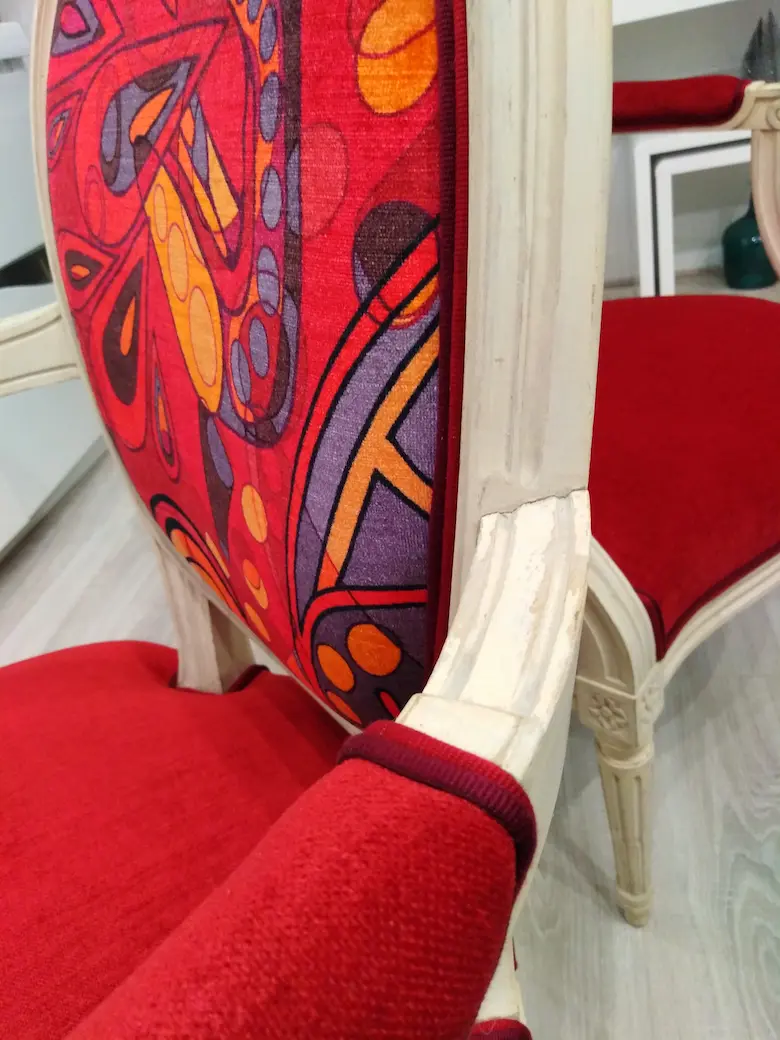 finition double passepoil