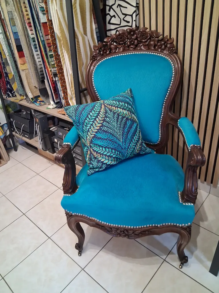 Fauteuil héritage de maître artisan