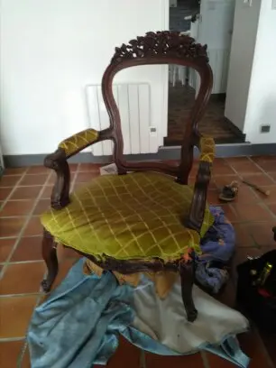 Fauteuil fétiche avant