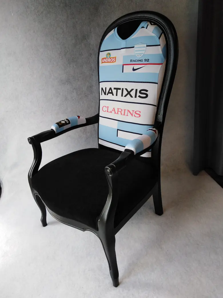 Voltaire personnalisée maillot de rugby