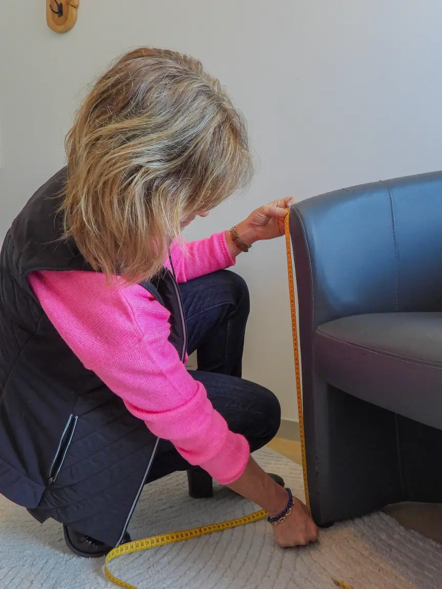 Prise de mesures à domicile