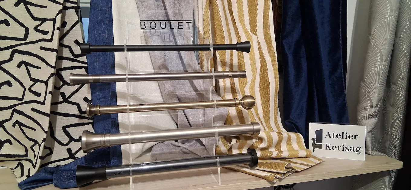 Différentes tringles