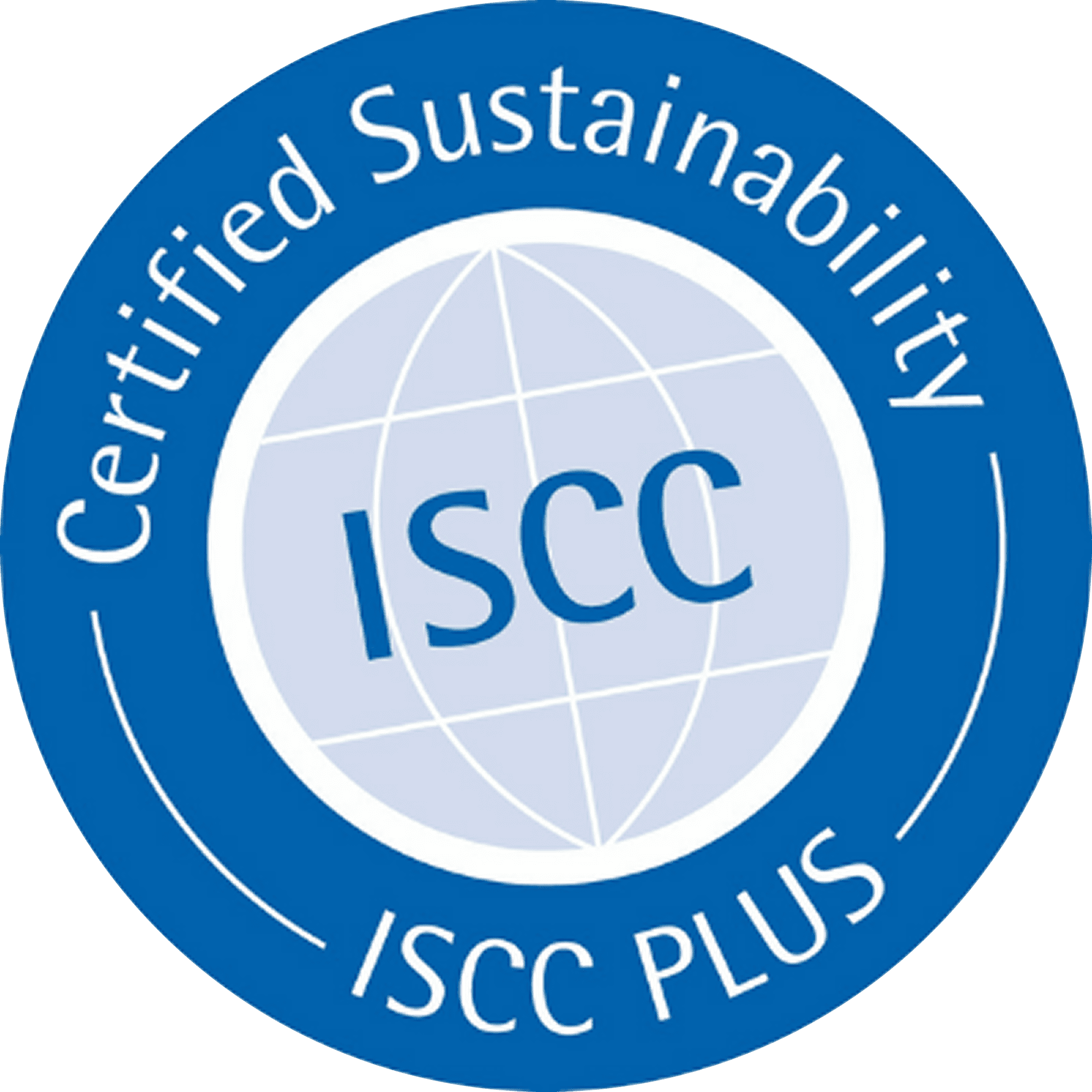 ISCC Certified logo representing sustainable and traceable trading of pyrolysis products