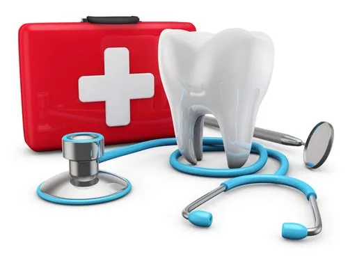 concept of emergency dental care