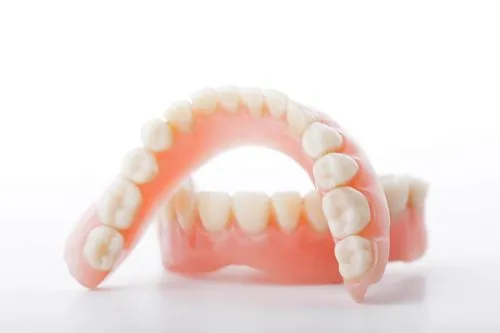 photo or a set of dentures