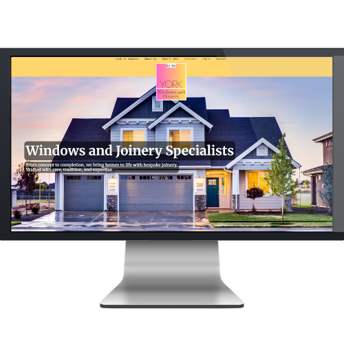 example of one of our sample webpages