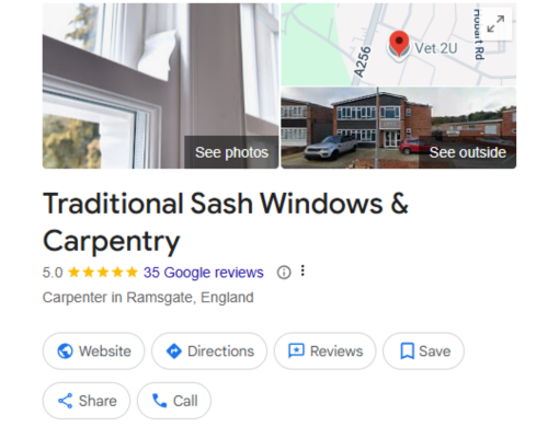 Image of a good google business
