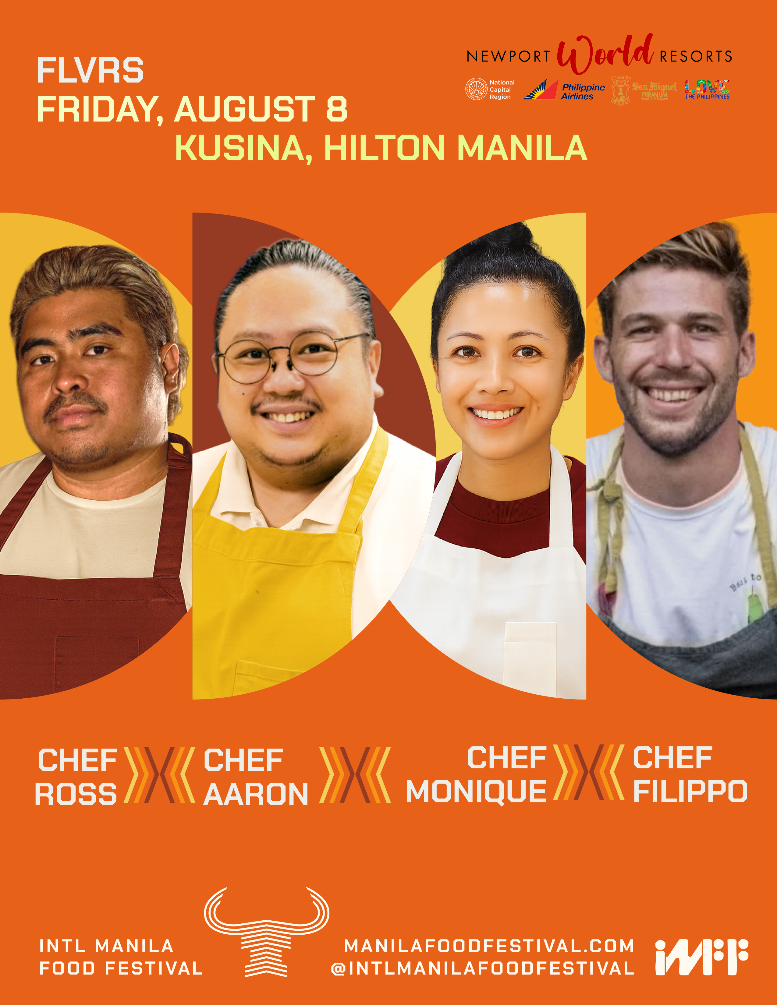 FIRST NIGHT: Rising Star Hilton Kusina Buffet Chef Station Takeovers Featuring Ross Magnaye (Serai Melbourne), Monique Feybesse (Tarts de Feybesse, San Francisco), Aaron Isip (Kasa Palma), and Filippo Turbin (Roots Siargao)