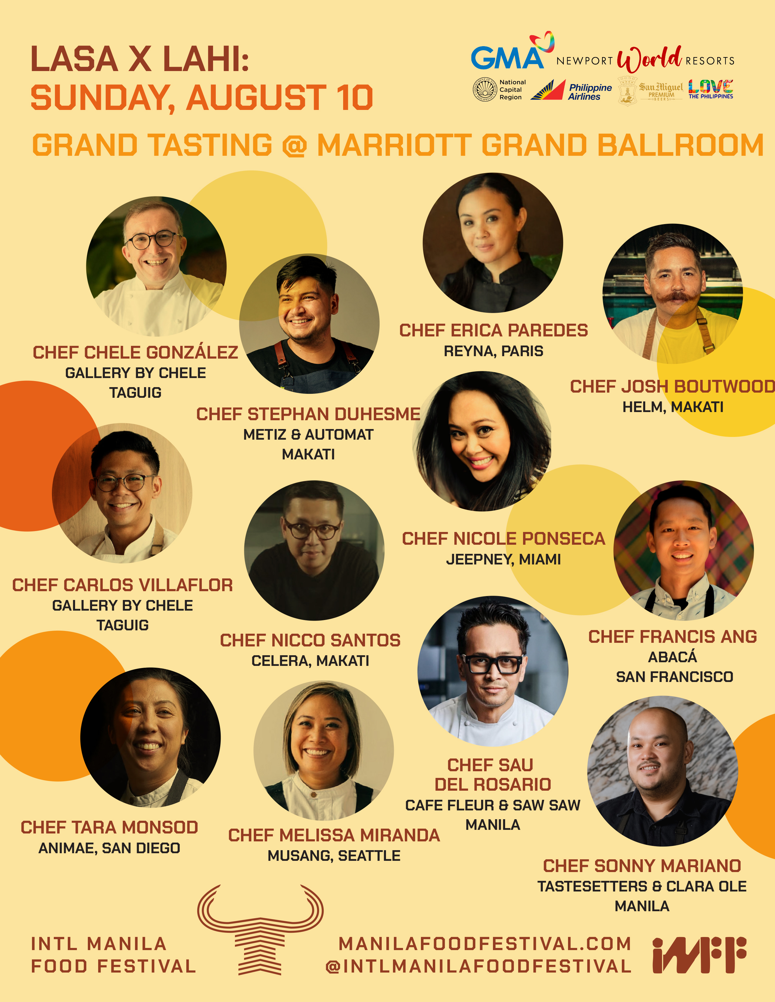 Plate after plate of modern Filipino flavors and bold beverages. A runway of culinary couture takes flight—where interactive tasting stations offer a firsthand look at how heritage meets innovation, dish by dish.