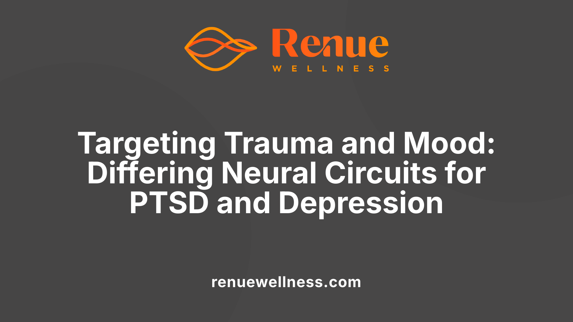 Targeting Trauma and Mood: Differing Neural Circuits for PTSD and Depression