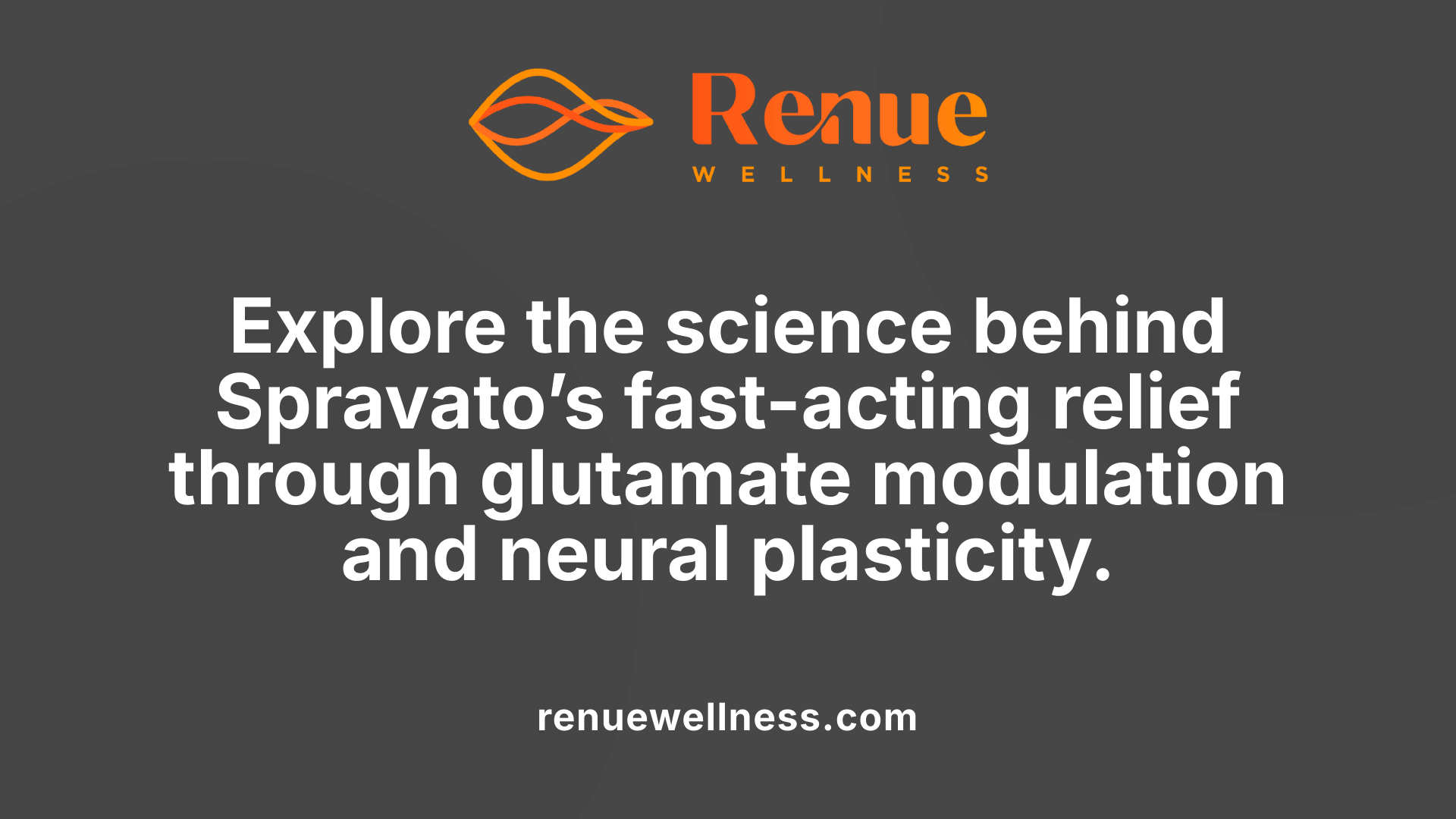 Explore the science behind Spravato’s fast-acting relief through glutamate modulation and neural plasticity.