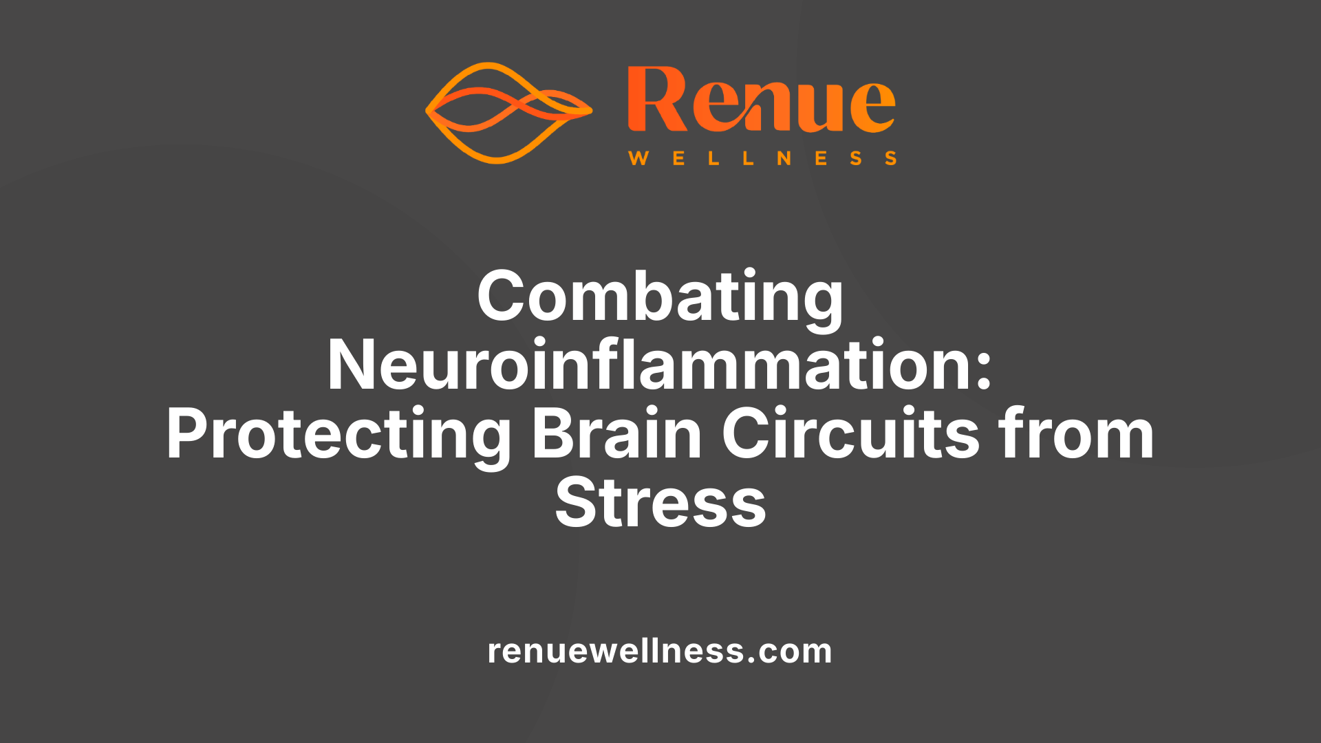 Combating Neuroinflammation: Protecting Brain Circuits from Stress