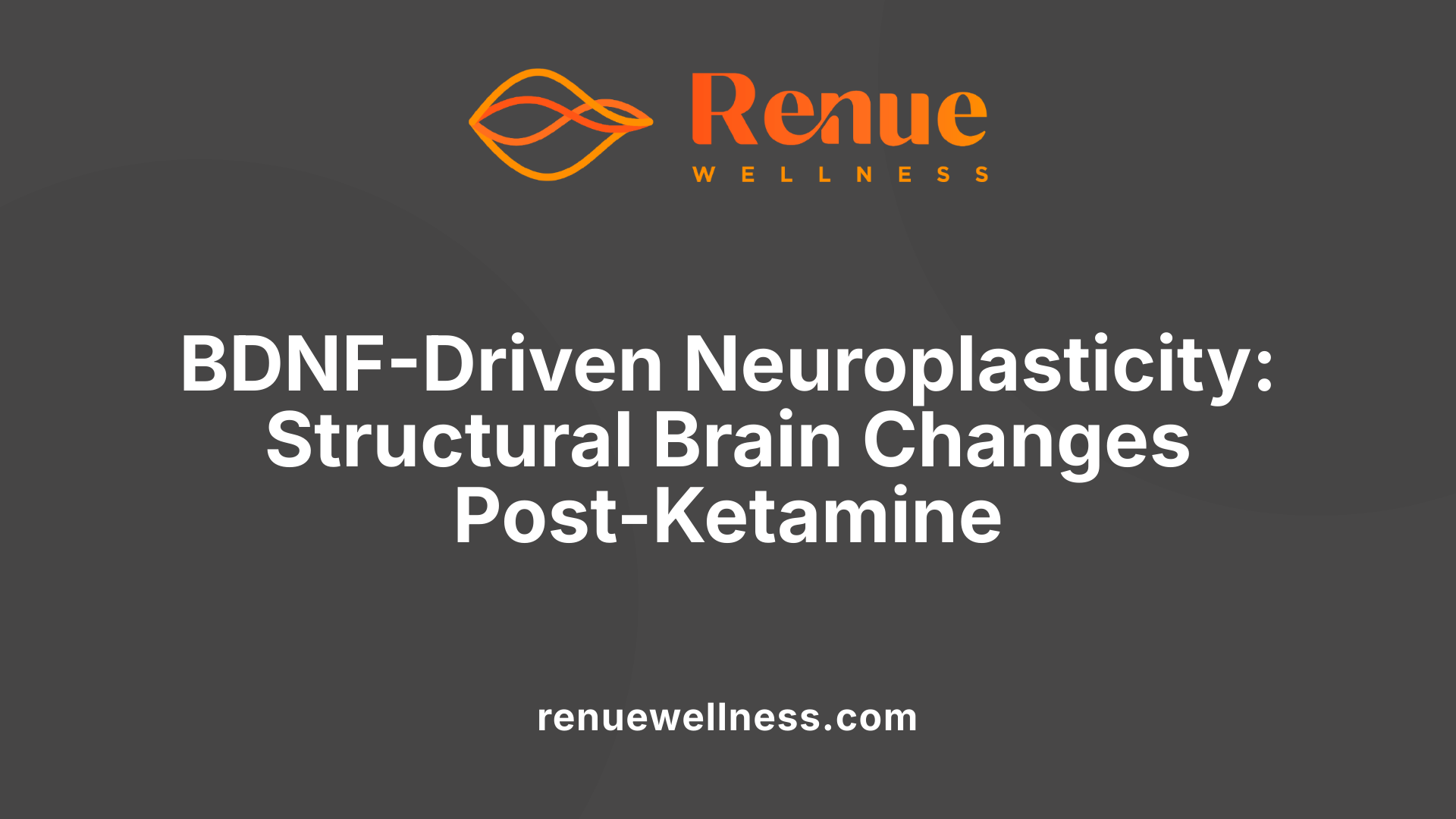 BDNF-Driven Neuroplasticity: Structural Brain Changes Post-Ketamine