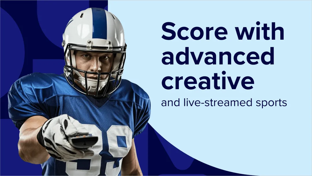 football player with TV remote control
