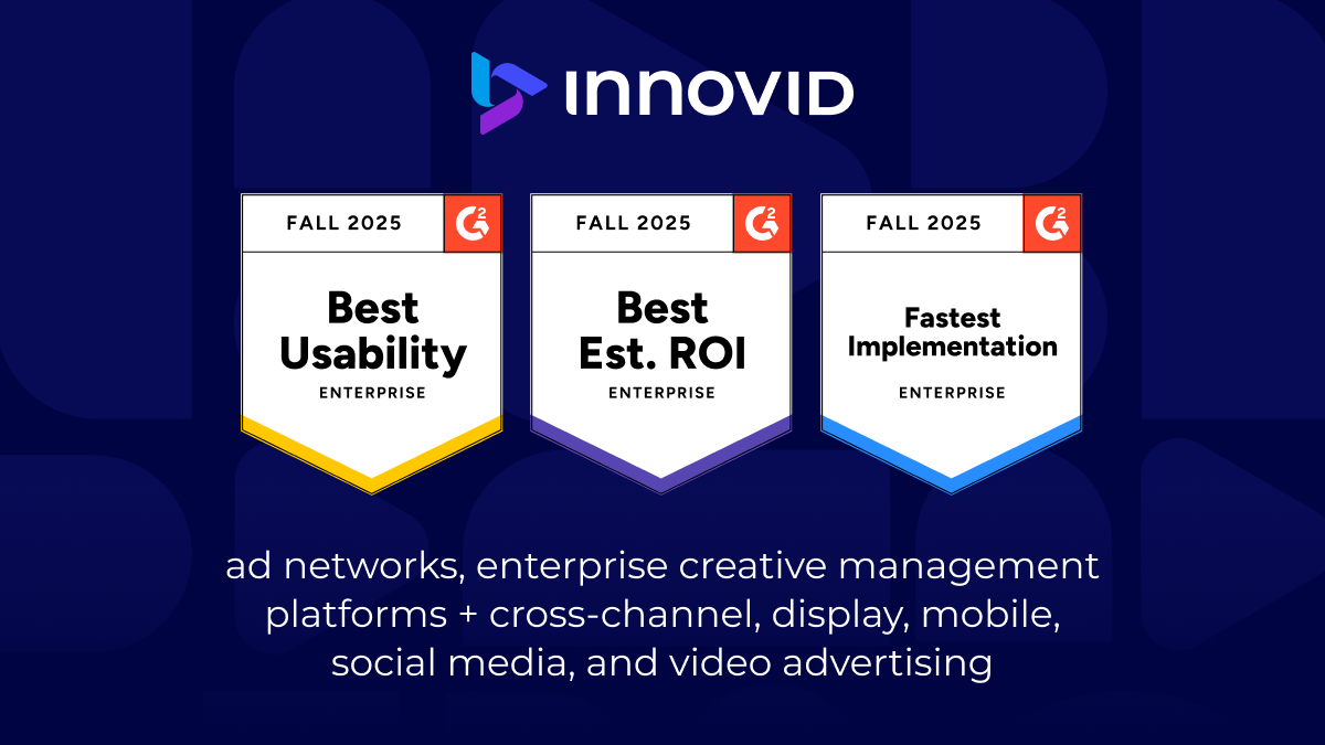 Innovid celebrates #1 rankings and 76 badges in G2 Fall 2025 Reports