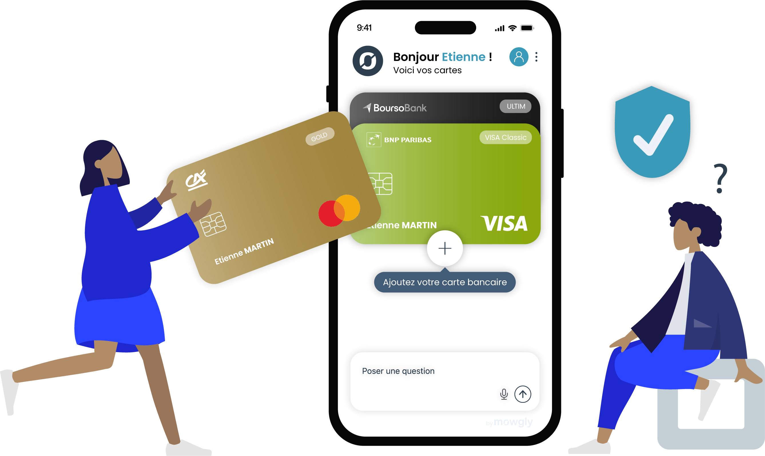 Accueil - Ajout de carte bancaire