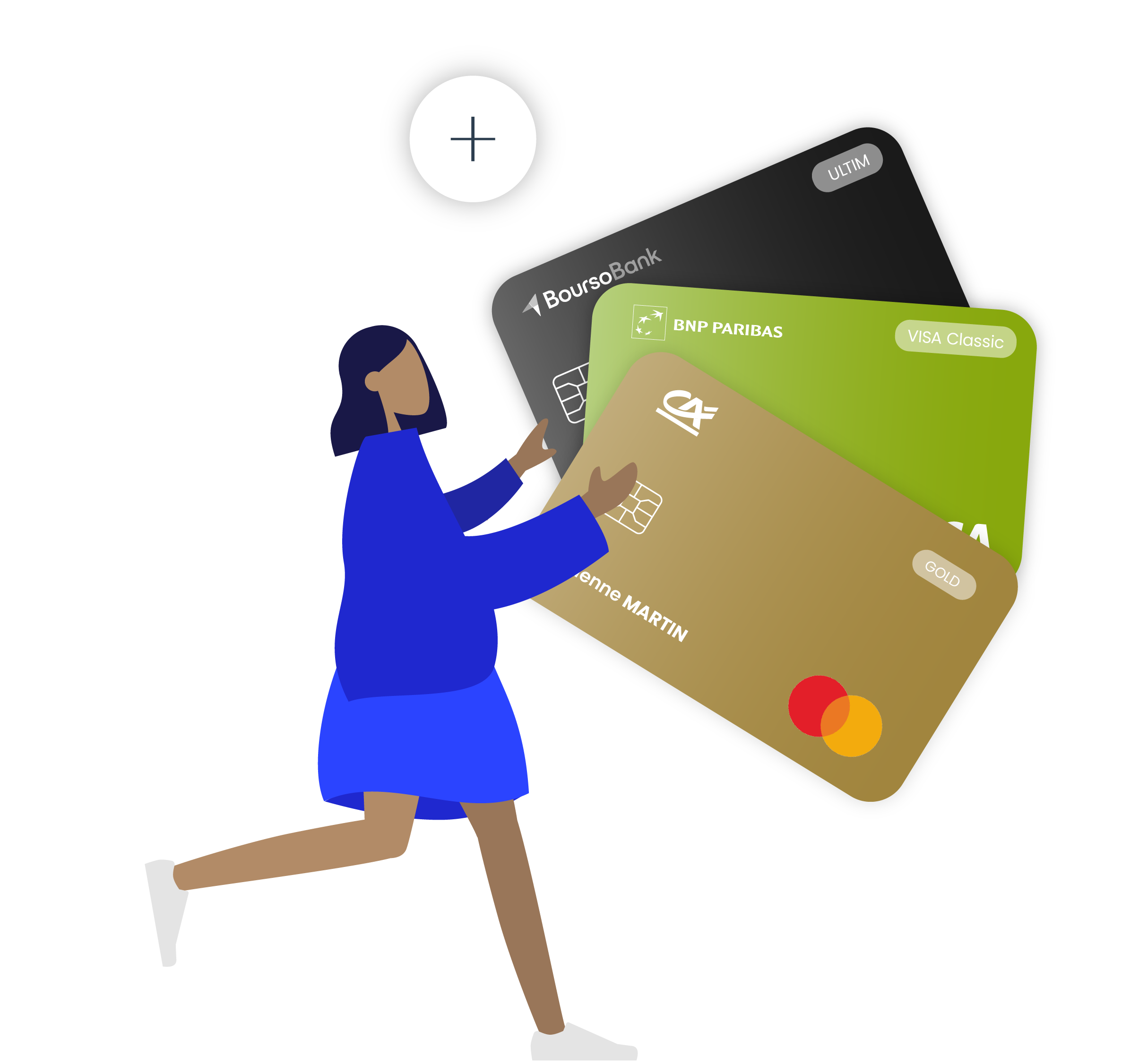 Ajout de cartes bancaires