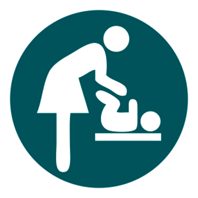 Toilettes con fasciatoio