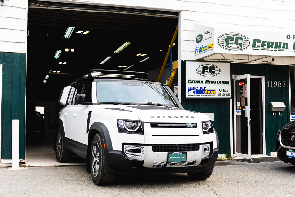 Cerna Collision auto body repair shop Surrey