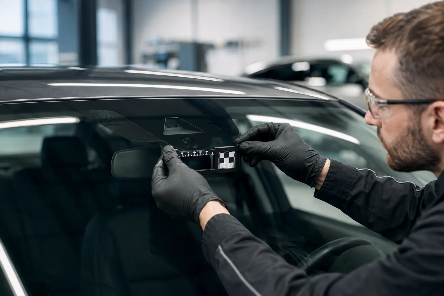 ADAS windshield calibration