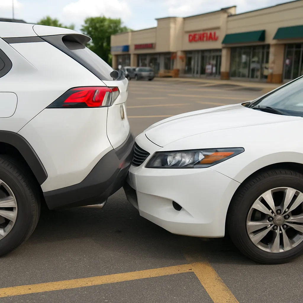 Parking Lot Accident in Surrey