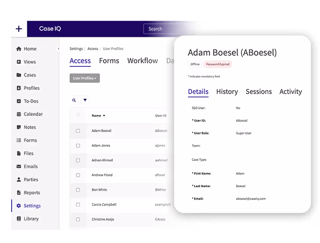 screenshot application access
