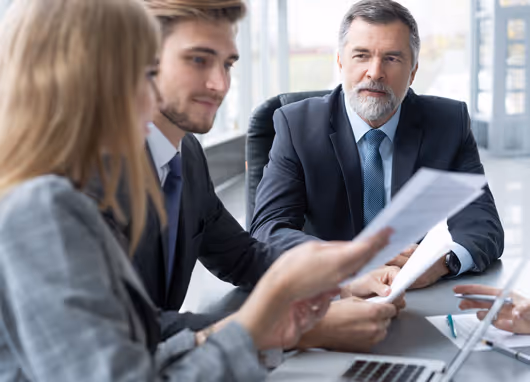 stock photo business people collaborating