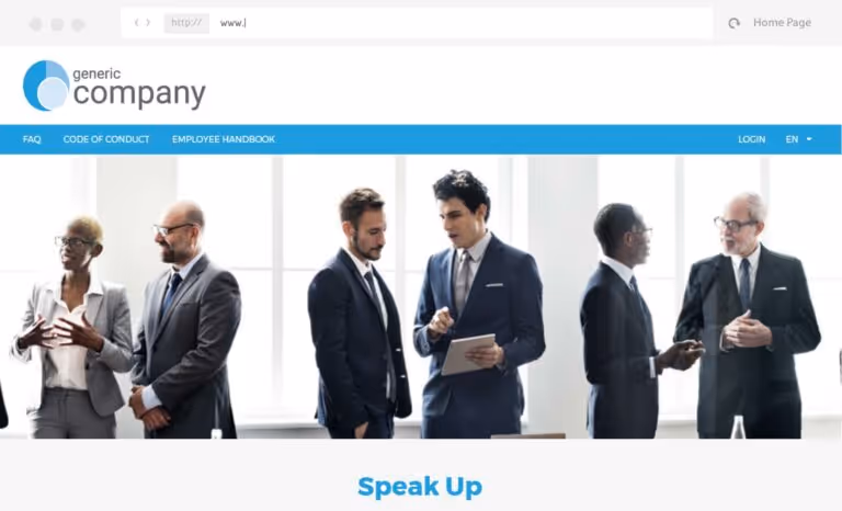screenshot customized landing page