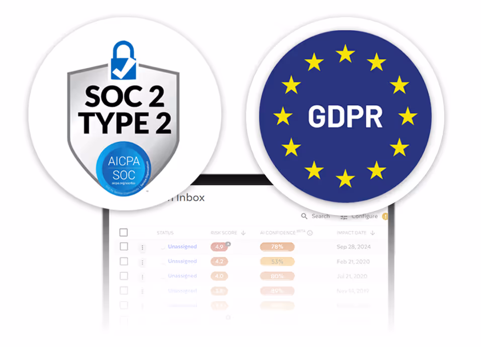 composite image of screenshots and SOC and GDP seals