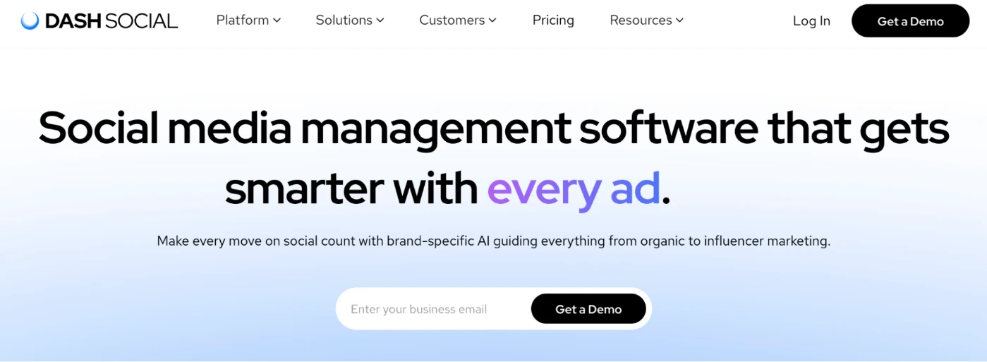 AI UGC Tool: Dash Social
