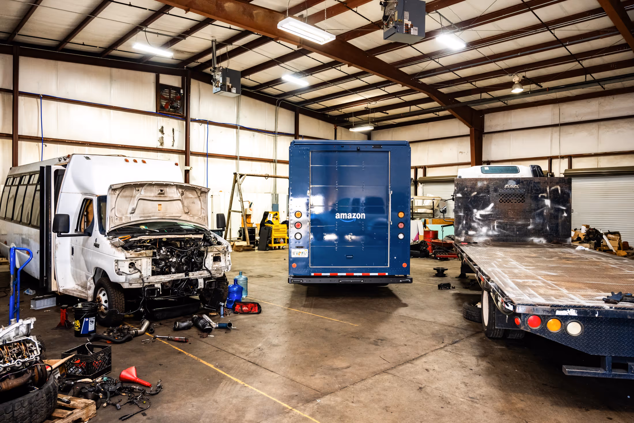 Truck repair shop in Weyburn, SK
