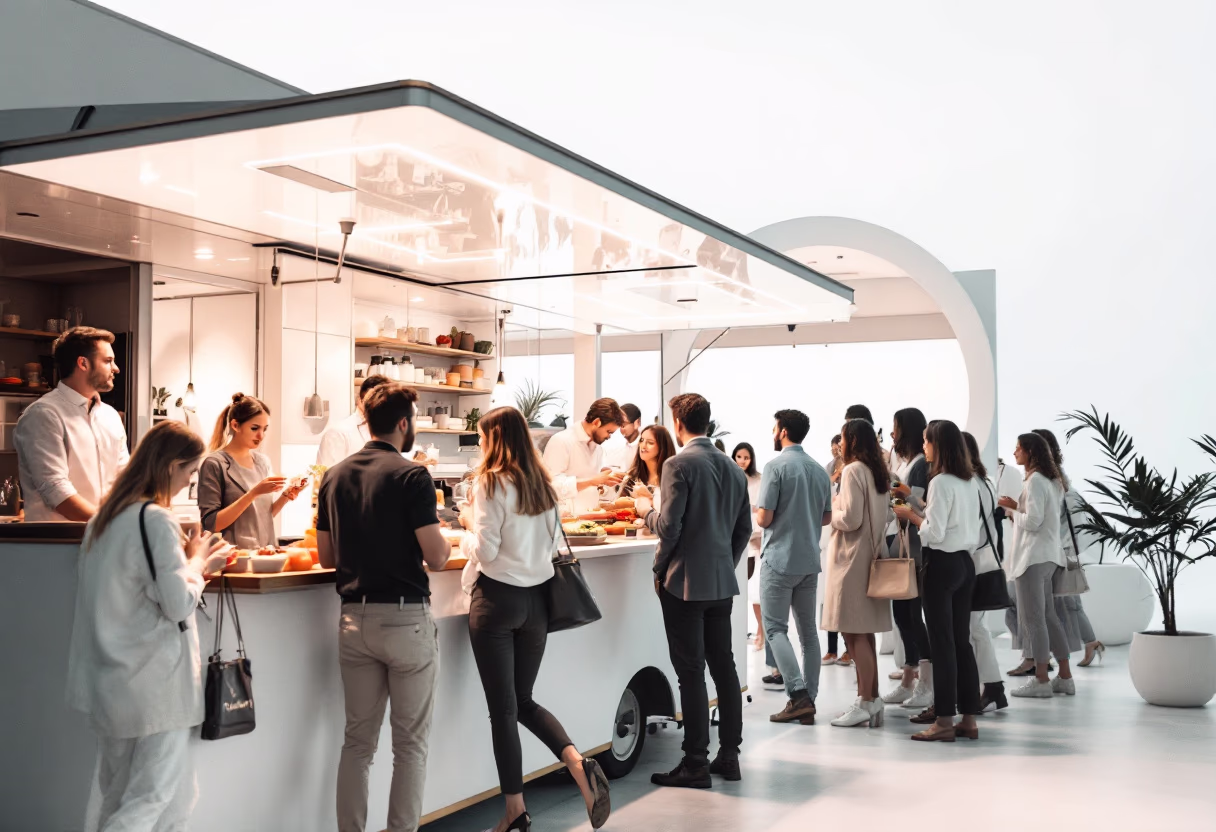 image of food truck event