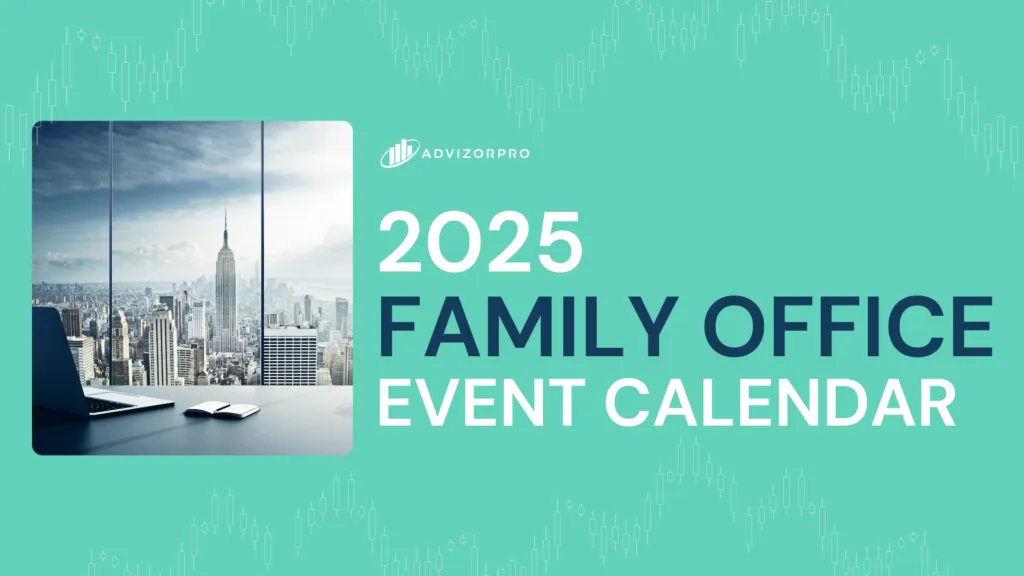 Family Office Event Calendar 2025