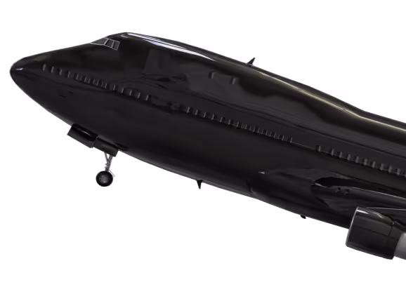 Black plane.