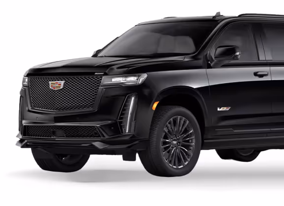 Black car.