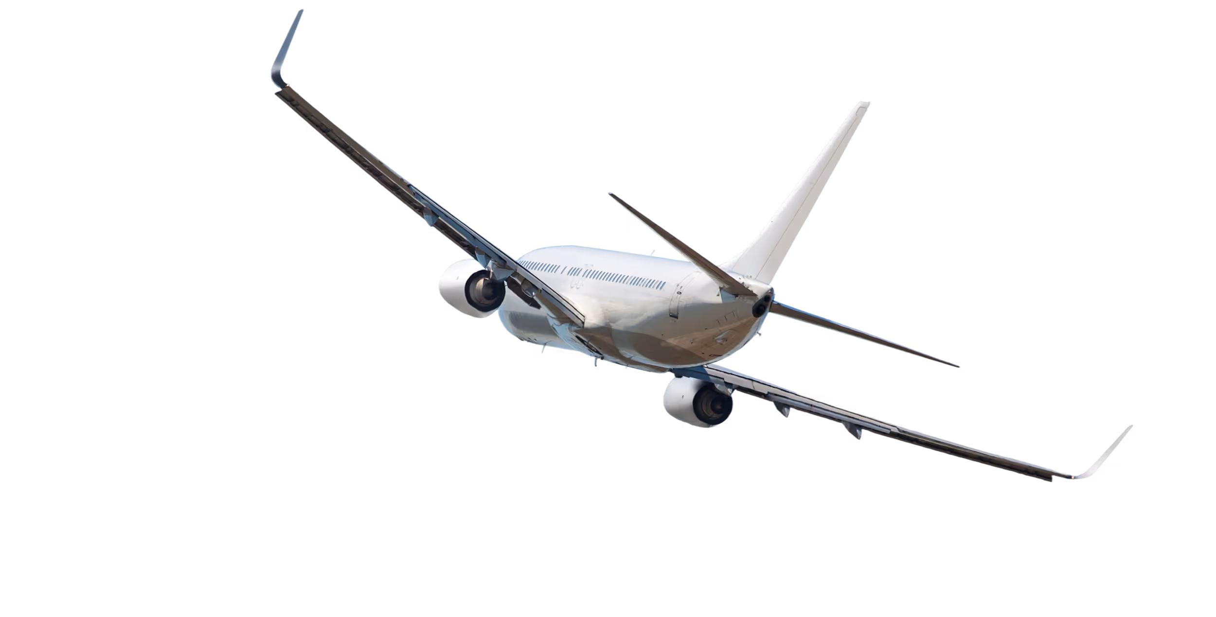 White plane.
