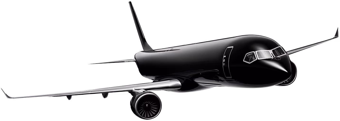 Black plane.