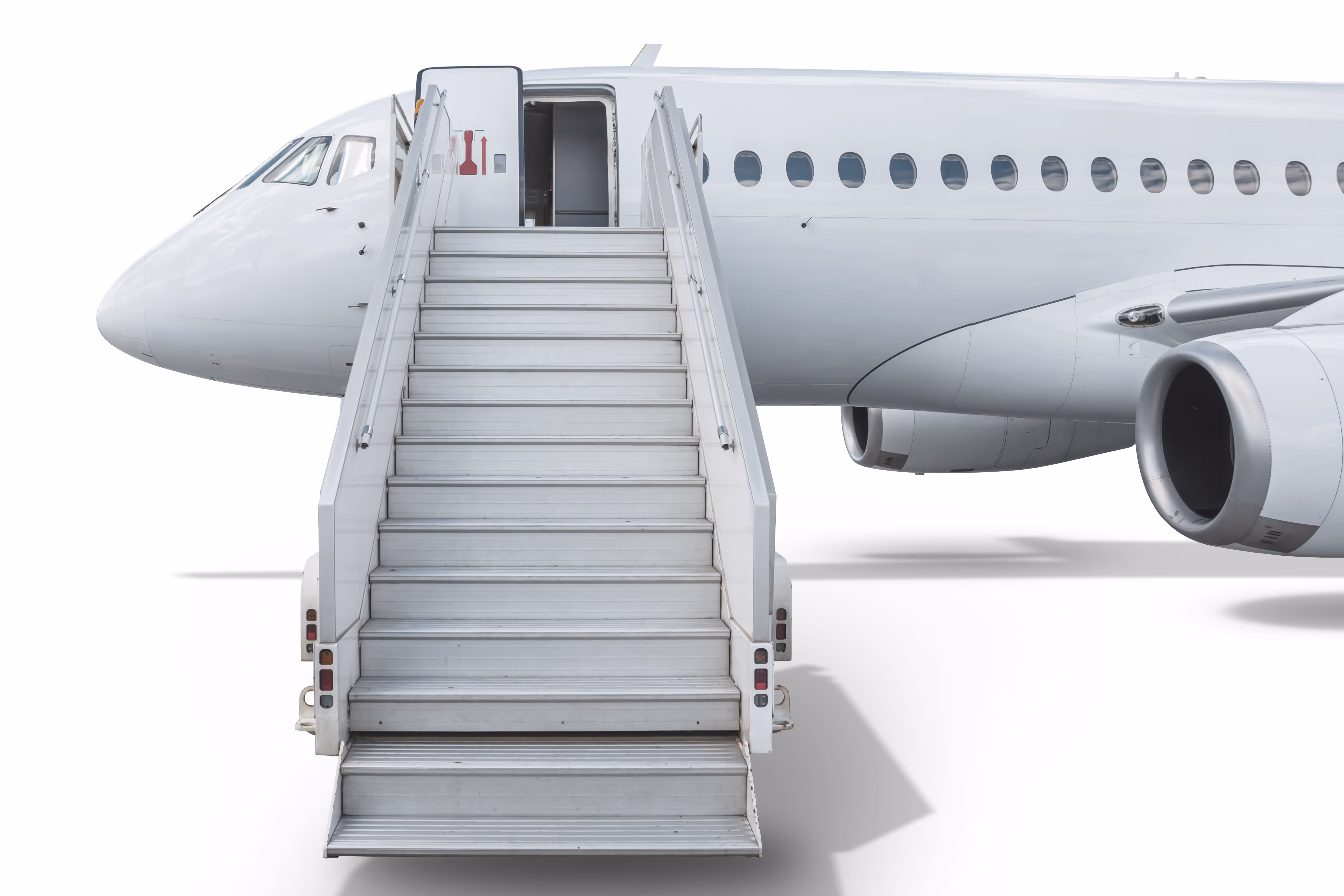 Plane boarding.