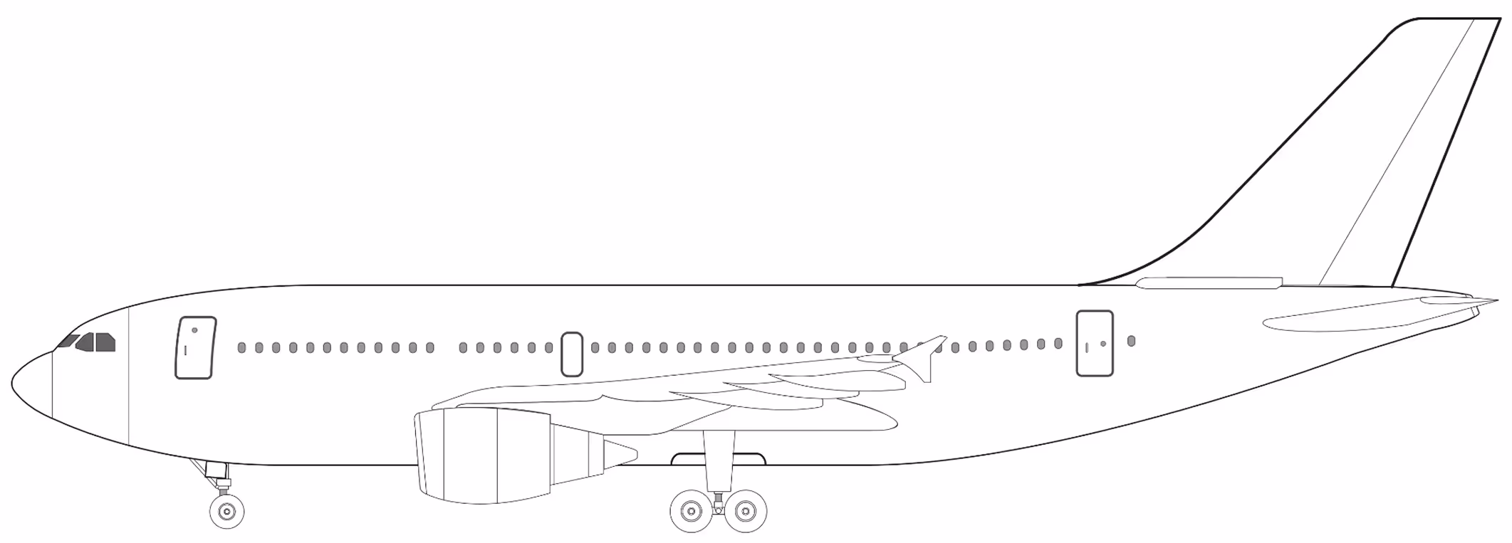 Plane drawing.