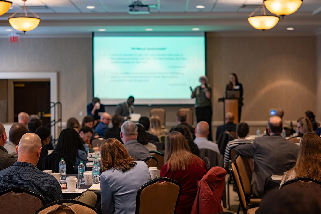 The audience at the HEMAC annual convening.
