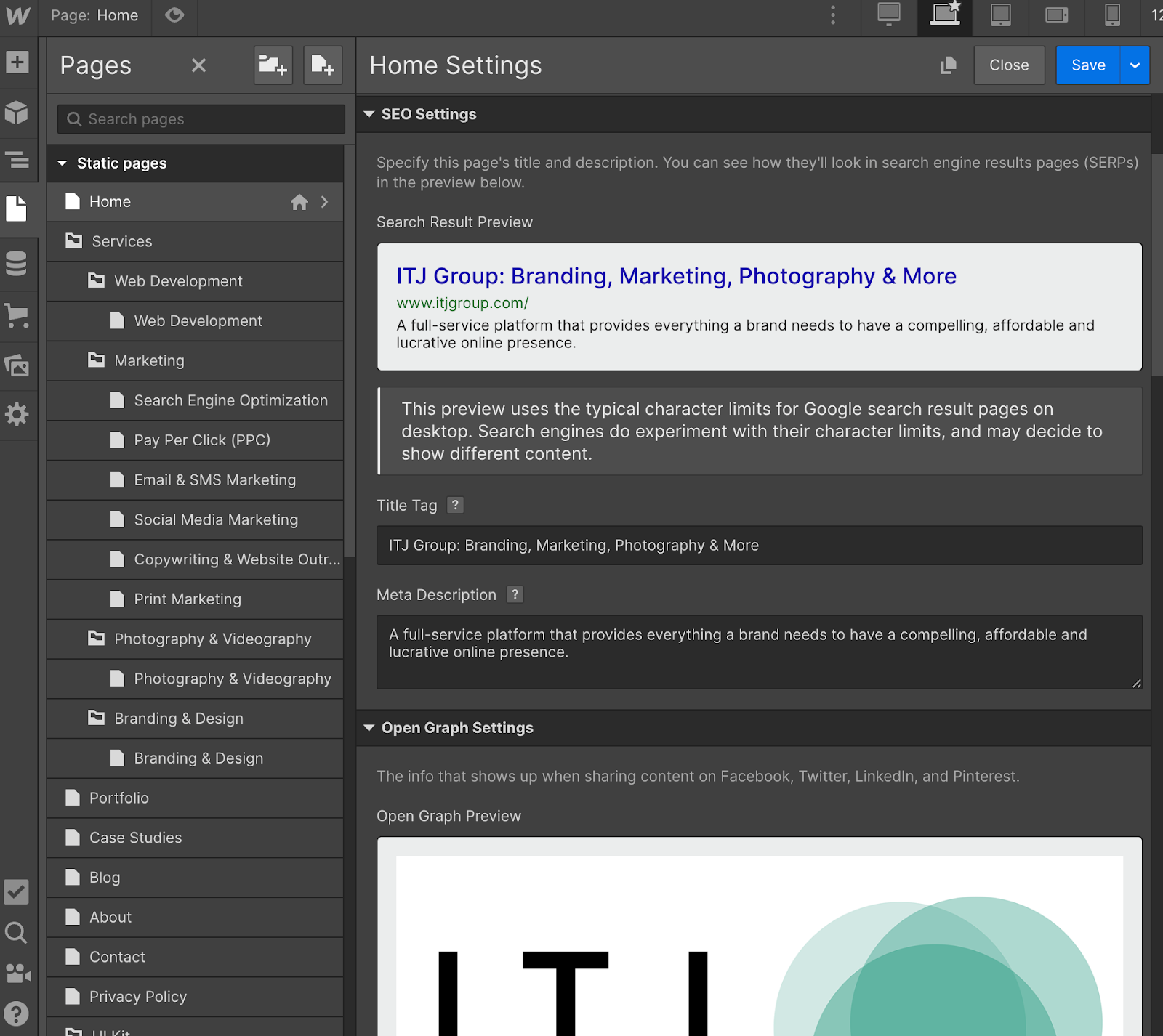 ITJGroup web development SEO
