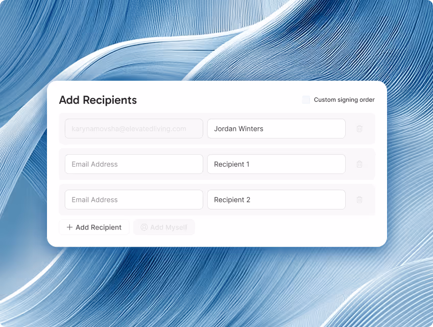 Free E-Signing Upload