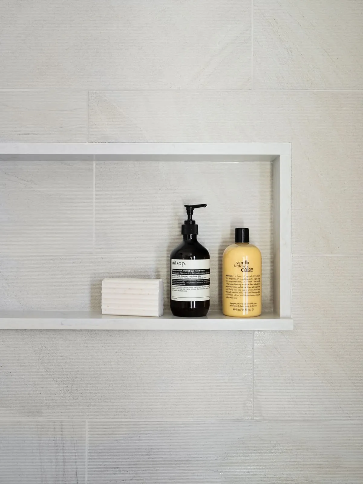Cather – Shower Niche Detail