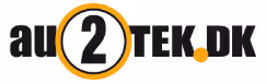 Au2tek logo with black and yellow text in circular design