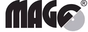 MAG logo with black letters and registered trademark symbol