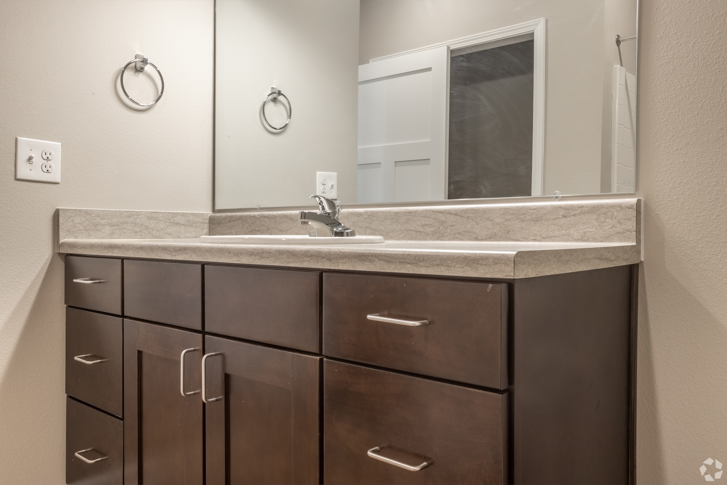 Bathroom counter