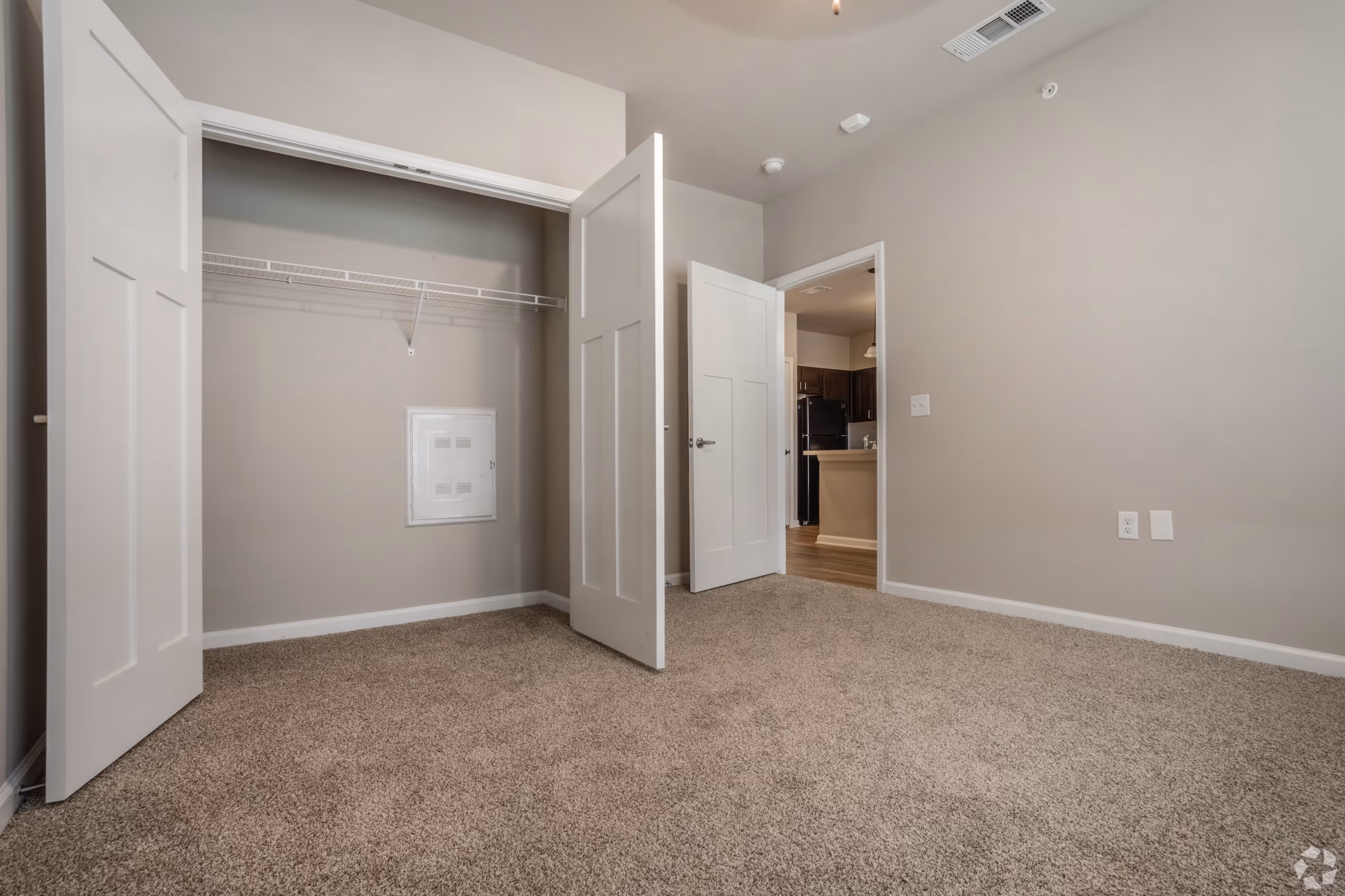 Bedroom walk-in closet