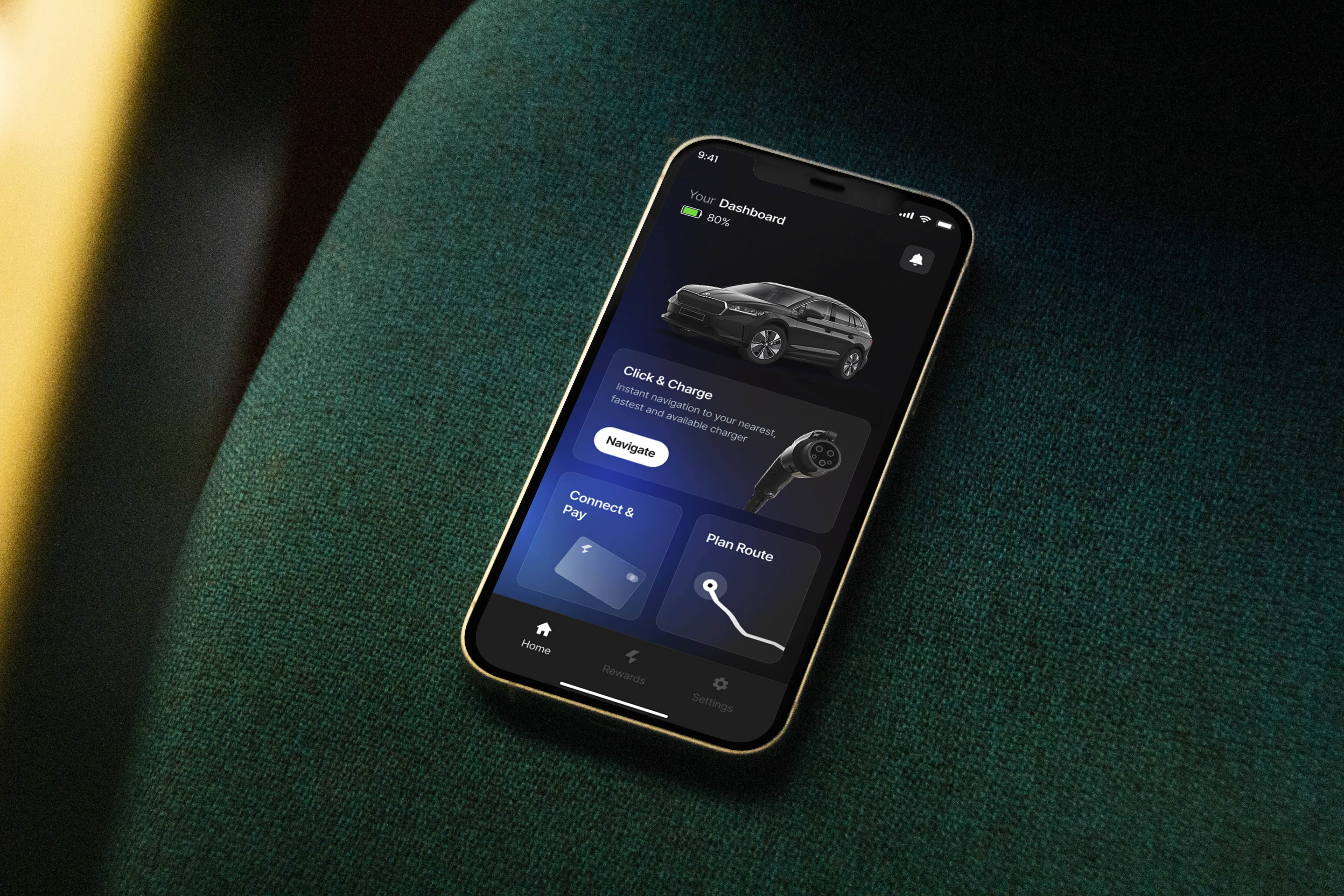 SEO and marketing services for EV Charging App