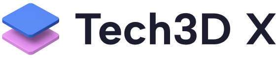 Header Logo - Tech3D X Webflow Template