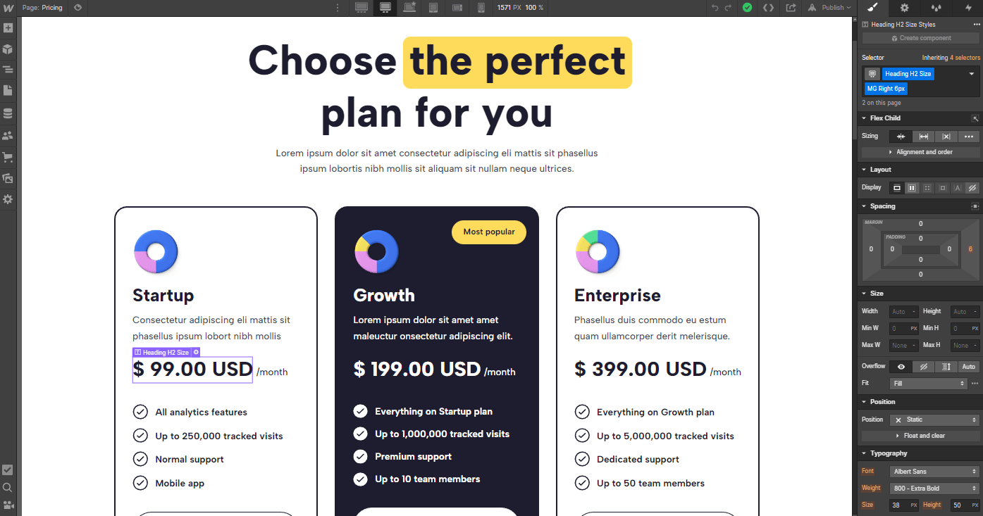 Ecommerce Content - Tech3D X Webflow Template
